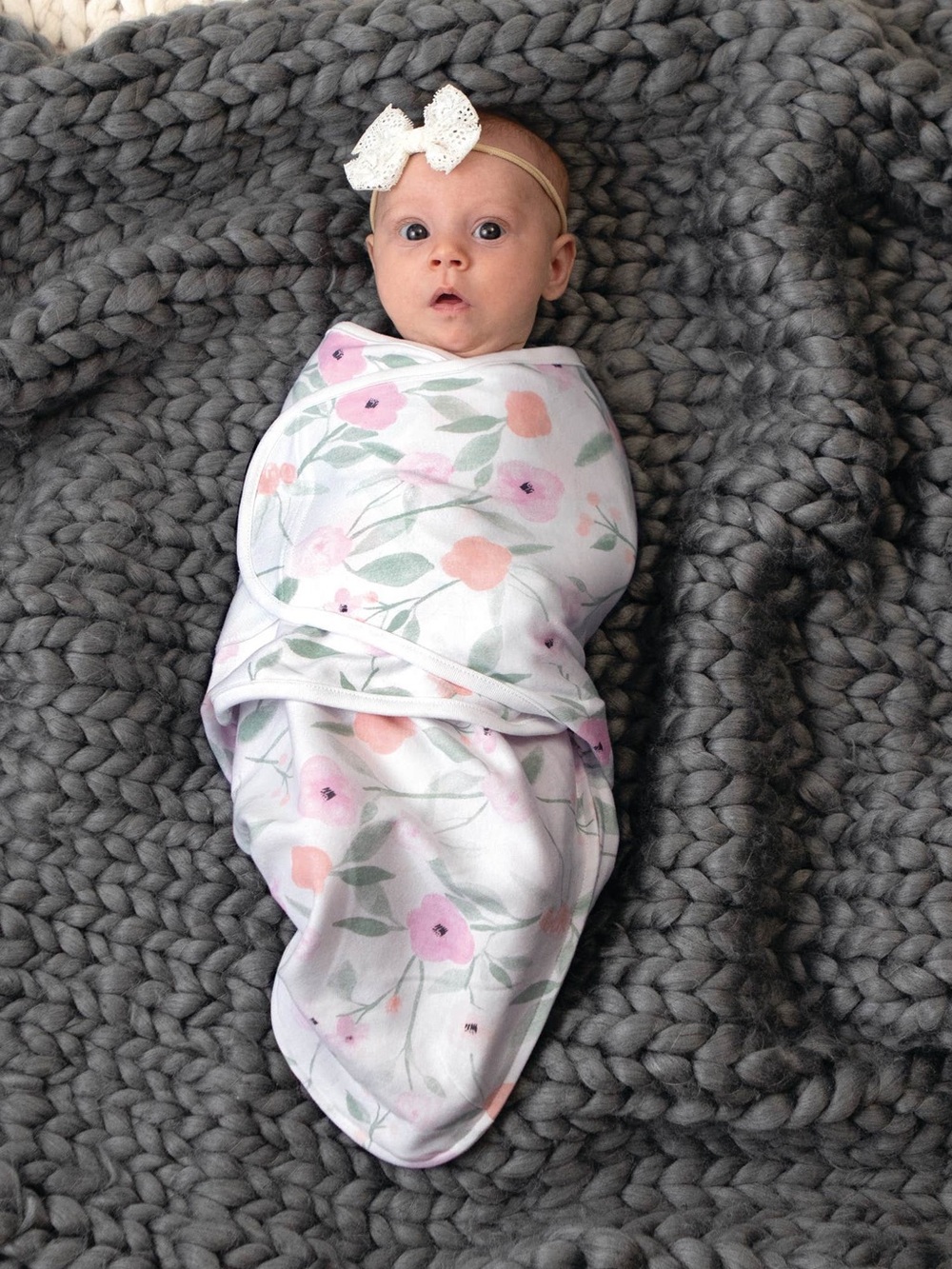 Aden + Anais Essential Wrap Swaddles Quick Change Set of Two- 0-3M